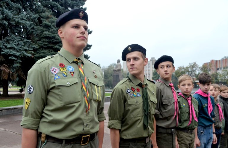 Юных житомирян приглашают в украинскую скаутскую организацию Пласт. ФОТО