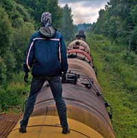 LeonXS Путешествие на товарном поезде через Житомирскую область. ФОТО