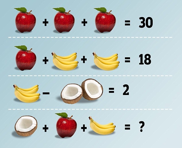 Смелый Детская задачка по математике. Кто сможет решить без подсказки?