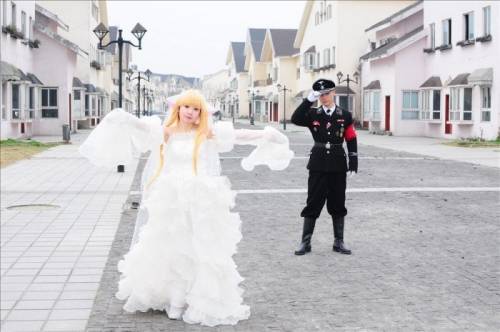 Нескучный В Японии модны СС-совские свадьбы. ФОТО