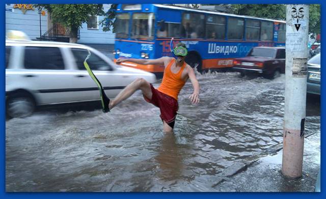 ВиК Уникальные кадры Житомирского потопа