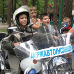 В Житомирском детском лагере «Спутник» гостили гаишники