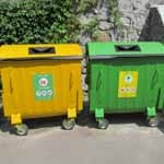 Город: В Житомирском парке Гагарина установили баки для раздельного сбора мусора. ФОТО