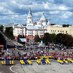 Майданс в Житомире: потрясающее массовое зрелище. ФОТО. ВИДЕО