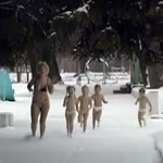 Общество: Малышей из детского сада на Житомирщине воспитывают «моржами». ВИДЕО