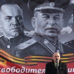 Война в Украине: В центре Житомира коммунисты провели митинг посвящённый Дню Советской Армии. ФОТО