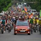 На Велодень в Житомире собралось 400 велосипедистов. ФОТО
