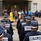 В Киев для обеспечения порядка на Евро-2012 торжественно отправился отряд житомирской милиции. ФОТО