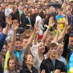 Город: Тысячи болельщиков в фан-зоне Житомира смотрели матч Украина-Франция. ФОТО
