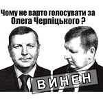 Политика: Центр Житомира заклеили листовками против депутата Олега Черпицкого. ФОТО