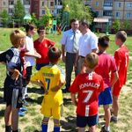 Власть: Дети попросили у мэра Житомира современную спортивную площадку. ФОТО