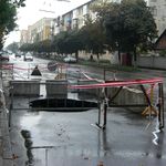 Происшествия: Внимание водителей! На улице Восточной в Житомире провалился асфальт. ФОТО