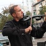 Культура: Уличный скрипач Андрей Петров снова побывал в Житомире. ФОТО