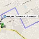  На картах Google теперь можно проложить маршрут <b>общественного</b> <b>транспорта</b> в Житомире 
