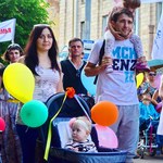 Общество: Тысячи житомирян вышли на парад счастливых семей. ФОТО