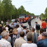 200 человек перекрыли дорогу Житомир-Коростень