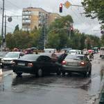 Происшествия: В Житомире из-за небольшого ДТП по ул. Киевской образовалась тянучка. ФОТО