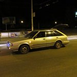 На перекрестке в Житомире водитель «Москвича» протаранил легковушку и скрылся с места ДТП