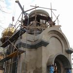 Город: В Житомире завершается строительство часовни-храма Александра Невского. ФОТО