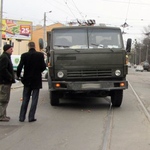 Происшествия: КАМАЗ сбил молодую девушку в центре Житомира. ФОТО