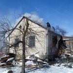 В Чуднове сгорел частный жилой дом. ФОТО