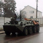 Война в Украине: В Житомире замечены БТРы и военная техника. ФОТО