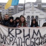 «Правый сектор» в Житомире призывает житомирян дать отпор экстремистам. ФОТО