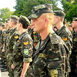 Война в Украине: В Житомире студентов обучают по программе подготовки офицеров запаса. ФОТО