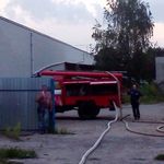 В Житомире произошел пожар в частной типографии