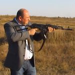 Война в Украине: Под Житомиром «расстреляли» немецкий инкассатор - так тестировали броневик для АТО. ВИДЕО