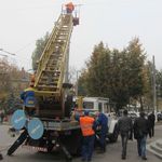 Город: «Горсвет» проводит замену сетей и фонарей в центре Житомира. ФОТО