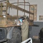 Война в Украине: На Житомирщине функционирует центр ремонта техники для потребностей АТО. ФОТО