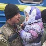 Війна в Україні: На Житомирщине встретили артиллеристов, которые вернулись из зоны АТО. ФОТО