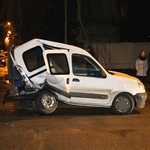 В Житомире водитель такси на скорости врезался в 2 автомобиля. Пострадали 3 человека