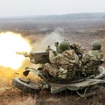 Война в Украине: На полигоне в Житомирской области десантники проводят боевые стрельбы. ФОТО