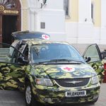 Житомирская епархия передала реанимобиль для украинских военных на востоке страны. ФОТО