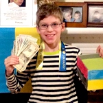 Общество: 10-летний мальчик из США собрал 1200 долларов на покупку автомобиля для 30-й бригады. ФОТО