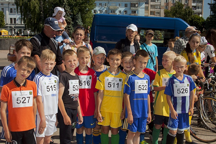 Спорт: Олимпийский день в Житомире. ФОТО