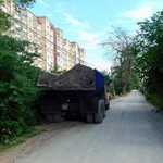 Город: В Житомире в районе Маликова наконец-то асфальтируют дорогу к кладбищу