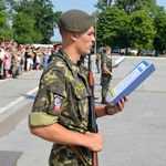 Почти две сотни житомирских курсантов поклялись в верности украинскому народу. ФОТО