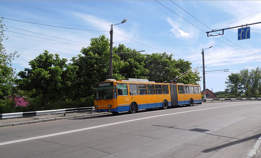 Сегодня из-за ремонта дороги в Житомире изменятся маршруты двух троллейбусов