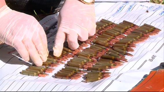 На Житомирщине изъяли 114 огнестрелов, 2 гранатомета, 58 гранат и 4 тыс. боеприпасов. ФОТО