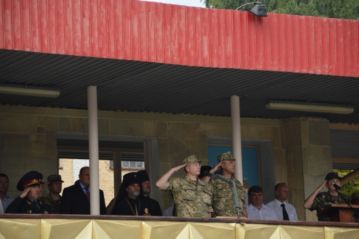 В Житомире будущие офицеры приняли присягу на верность украинскому народу. ФОТО