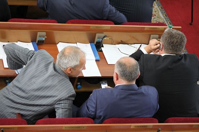​Заседание 33-й сессии Житомирского областного совета. ФОТОРЕПОРТАЖ