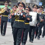 Военные оркестры поздравили Житомир с 1131-летием. ФОТО