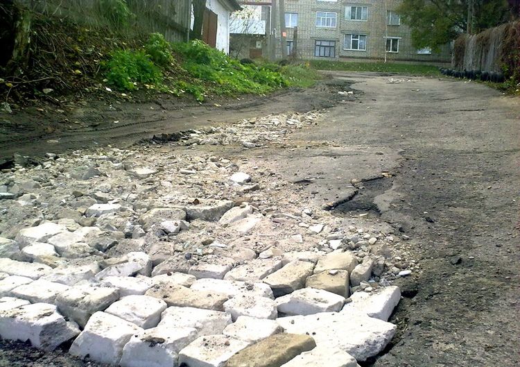 Город: Нардеп объявил конкурс на худшую дорогу в переулках Житомира