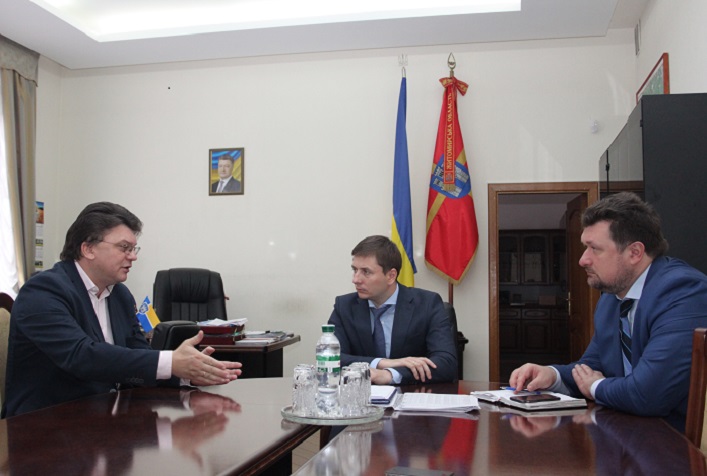 Министр молодежи и спорта Украины приехал с рабочим визитом в Житомир