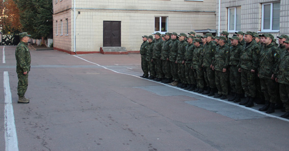 Сводный отряд милиционеров вернулся из Луганской области в Житомир. ФОТО