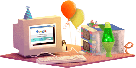 Світ: История компании Google в честь 17 Дня рождения