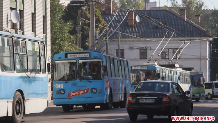 В Житомире два автомобиля не разминулись на улице с односторонним движением. ФОТО